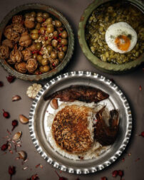 طرز تهیه باقالی خورشت یا باقلا قاتق با برنج ایرانی